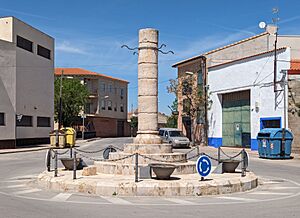 Archivo:Corral de Almaguer, rollo jurisdiccional