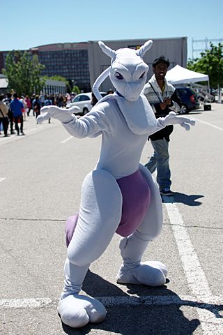 Cosplay of Mewto from Pokémon at Anime North 2013 (8860470787).jpg