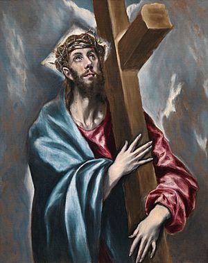 Archivo:Cristo abrazado a la cruz (El Greco, Museo del Prado)