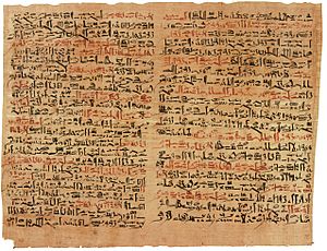 Archivo:Edwin Smith Papyrus v2