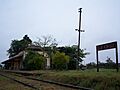Estación La Cruz, ferrocarril Urquiza