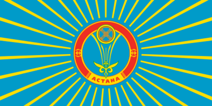 Flag of Astana, Kazakhstan
