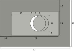 Archivo:Flag of Maldives (construction sheet)