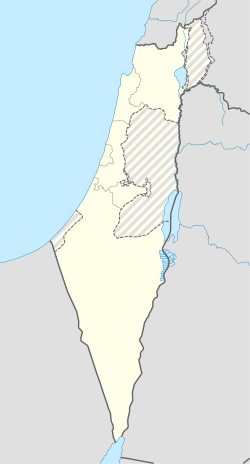 Asdod ubicada en Israel