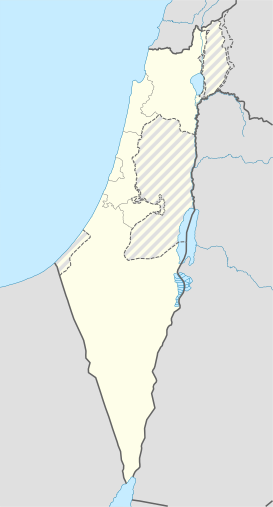 Fortaleza de Belvoir ubicada en Israel