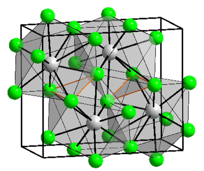 Kristallstruktur Blei(II)-chlorid