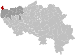 Lincent Liège Belgium Map.svg