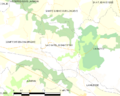 Map commune FR insee code 72066