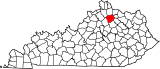 Map of Kentucky highlighting Harrison County.svg