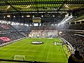 Match Frankfurt - Marseille in November 2018