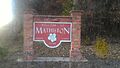 MathisonMSWelcomeSign