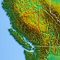 Northwest-relief ChilcotinPlateau