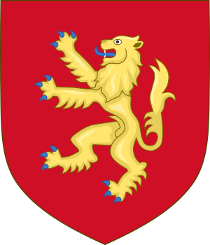 Archivo:Royal Arms of England (1154-1189)