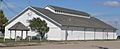 Trego County fairgrounds exhibit bldg from SW 1