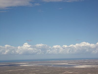 Vista aérea de Rawson, Chubut