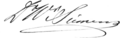 Werner-von-Siemens signature