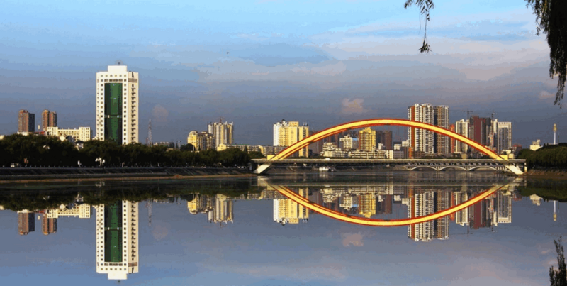 Xinyang shi river