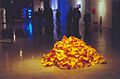 Yeşim Ağaoğlu, Untitled,1996, paper, installation.