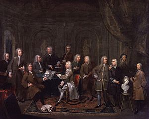 Archivo:A Conversation of Virtuosis...at the Kings Arms by Gawen Hamilton