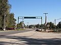 Acceso principal a Michoacán de Ocampo B C