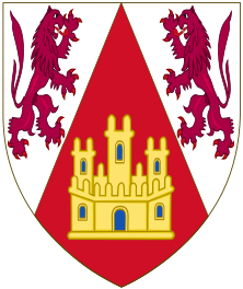 Archivo:Arms of Infante Philip of Castile (son of Sancho IV)