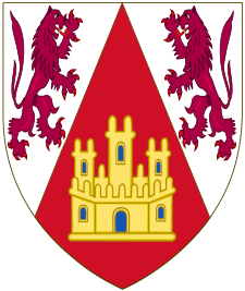 Archivo:Arms of Infante Philip of Castile (son of Sancho IV)