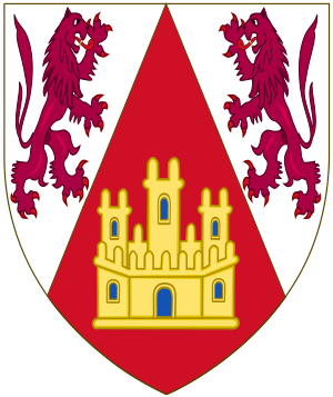 Arms of Infante Philip of Castile (son of Sancho IV).svg