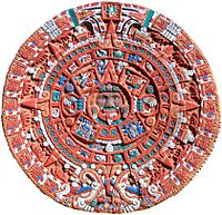 Archivo:Aztec Sun Stone Replica cropped