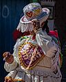 Bailarina de Kullawada en Tiquina