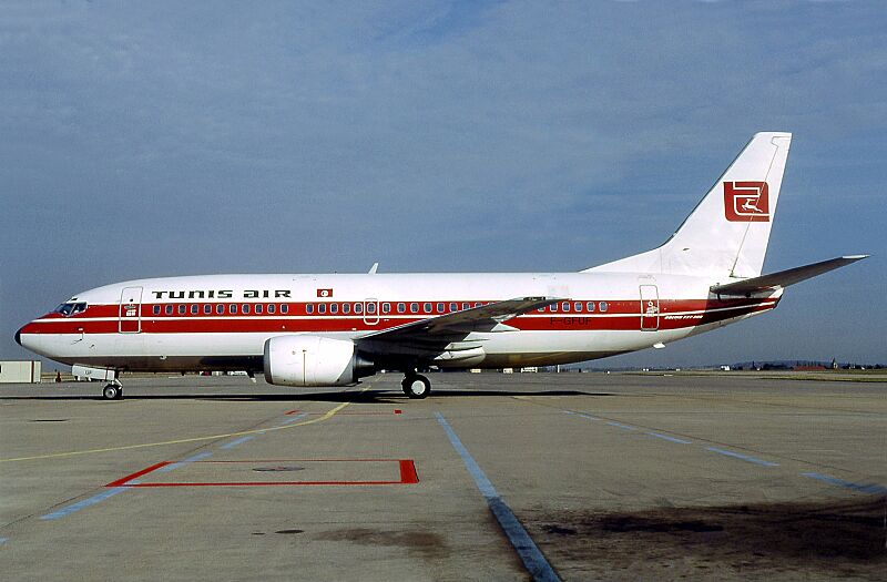 Boeing 737-3B3, Tunisair (Aeromaritime) AN0574901