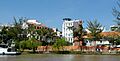 Can Tho City - Stadt aus Sicht vom Boot