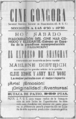 Cartel inauguración Cine Góngora