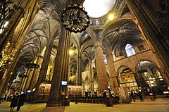 Archivo:Cathedral of Santa Eulalia Barcelona