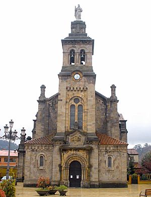 Archivo:Ciaño (Langreo) - Iglesia de San Esteban 04