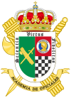 Coat of Arms of the Guardia Civil's Officers Academy-Aranjuez Center.svg