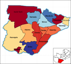Districts of Southern Province Zambia.svg