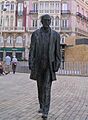 Estatua Nicolas Salmeron centro Almeria