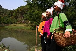 Ethnic Zhuang Costumes Guangnan Yunnan China.jpg