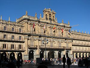 Archivo:Fachada Plaza Mayor de Salamanca