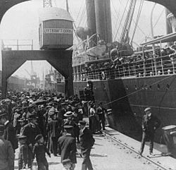 Farewell to home, Göteborg, 1905.jpg