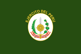 Flag of the Peruvian Army