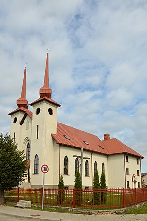 Archivo:Gulbene, Church of the Most Holy Sacrament