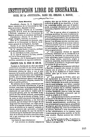 Archivo:Institución Libre de Enseñanza 1889