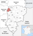 Locator map of Kanton Saint-Quentin-1