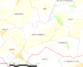 Map commune FR insee code 85269