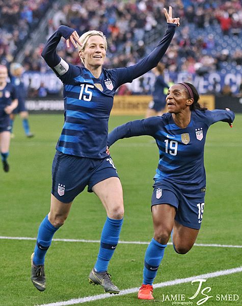 Megan Rapinoe Crystal Dunn (47288621861)