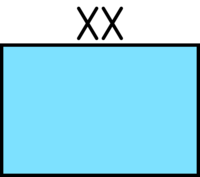 Military Symbol - Friendly Division (Solid Light 1.5x1 Frame)- Unspecified or Composite All-Arms (NATO APP-6).svg