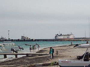 Archivo:Muelle de Puerto Morelos