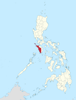 Occidental Mindoro in Philippines.svg