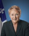 Photographie officielle de Pauline Marois